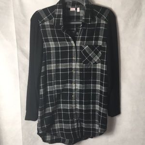 Make + Model Plaid Tunic